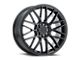 RUFF Overdrive Matte Black Wheel; 18x8 (10-15 Camaro, Excluding ZL1)