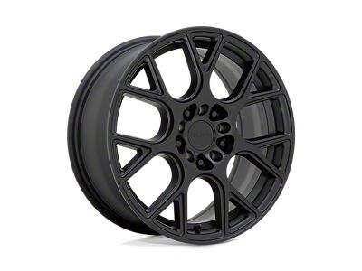 RUFF Drift Matte Black Wheel; 17x7.5 (10-14 Mustang GT w/o Performance Pack, V6)