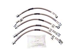 Russell Stainless Steel Braided Brake Line Kit; Front and Rear (93-97 Camaro w/ Front & Rear Disc Brakes & w/o Traction Control)