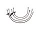 Russell Stainless Steel Braided Brake Line Kit; Front and Rear (10-12 Camaro SS)