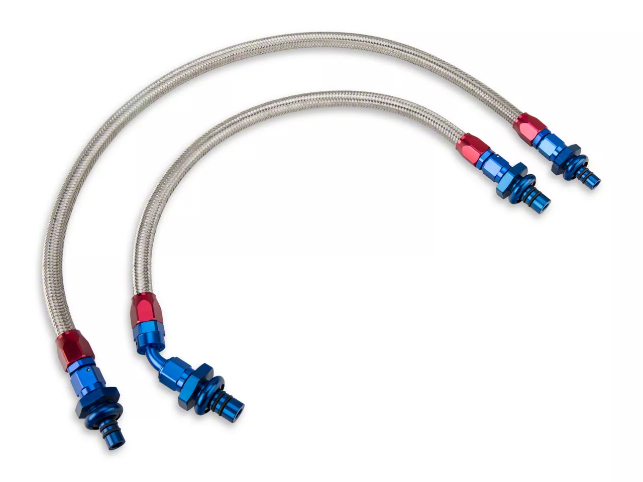 Russell Mustang Stainless Steel; AN Fuel Line Kit 651104 (87-93 5.0L  Mustang) - Free Shipping