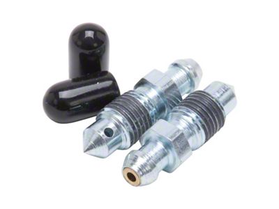 Russell Brake Bleeder Screw; 3/8-24; 1-Inch (79-97 Mustang)