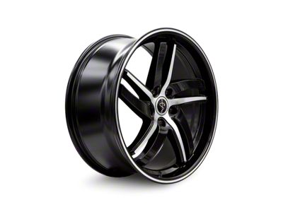 Sapphire Luxury Alloys SX01 Gloss Black with Machined Face Wheel; 20x9; 35mm Offset (05-09 Mustang)