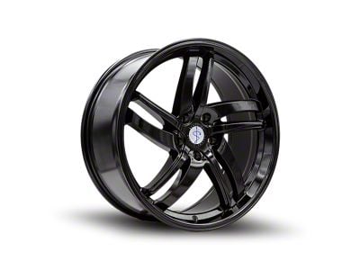 Sapphire Luxury Alloys SX01 Gloss Black Wheel; 20x9; 35mm Offset (17-23 AWD Challenger)