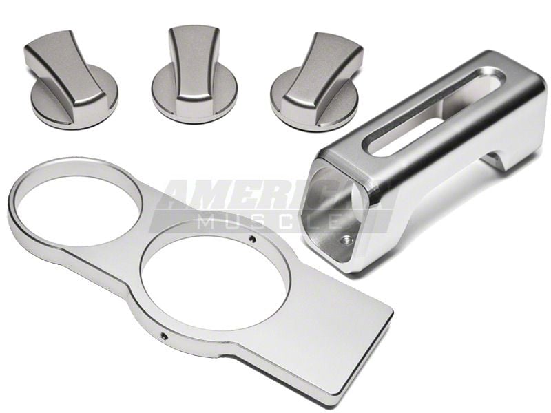 SpeedForm Mustang Modern Billet Billet Interior Starter Kit; Satin ...