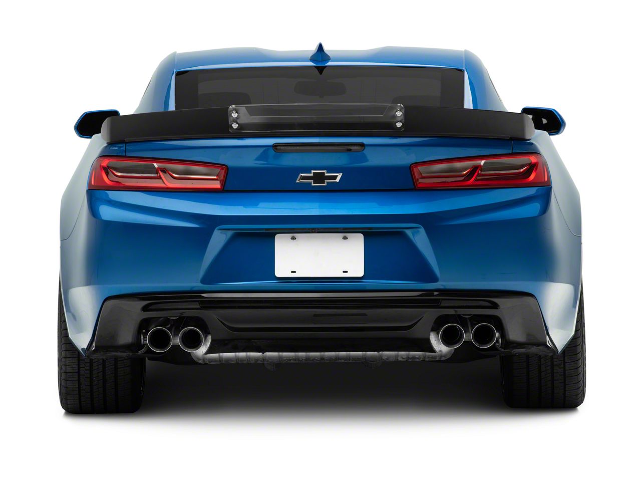 Drake Muscle Cars Camaro Wicker Bill Style Rear Spoiler; Satin Black CA ...