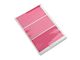 SEC10 Bowtie Emblem Cover Decal; Pink (Universal; Some Adaptation May Be Required)