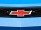 SEC10 Bowtie Emblem Cover Decal; Red (Universal; Some Adaptation May Be Required)