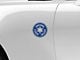 SEC10 Emotional Support Vehicle Decal; Blue (Universal; Some Adaptation May Be Required)