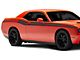 SEC10 Upperbelt Line Stripes with Dashed; Matte Black (08-23 Challenger)