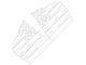 SEC10 Distressed Flag Quarter Window Decals; White (06-23 Charger)