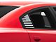 SEC10 Flag Quarter Window Decals; Frosted (06-23 Charger)