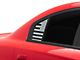 SEC10 Flag Quarter Window Decals; Frosted (06-23 Charger)