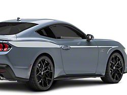 SEC10 Arrow Stripes; Blue (24-25 Mustang Fastback)