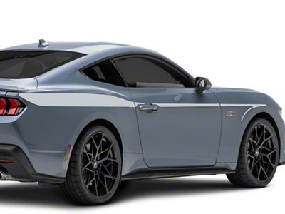 SEC10 Arrow Stripes; Blue (2024 Mustang Fastback)