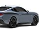 SEC10 Arrow Stripes; Matte Black (2024 Mustang Fastback)