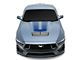 SEC10 Dashed Hood Decal; Blue (2024 Mustang)