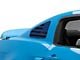 SEC10 Distressed Flag Quarter Window Decals; Blue (10-14 Mustang Coupe)