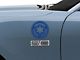 SEC10 Emotional Support Vehicle Decal; Blue (Universal; Some Adaptation May Be Required)