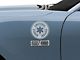 SEC10 Emotional Support Vehicle Decal; Silver (Universal; Some Adaptation May Be Required)