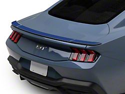 SEC10 Factory Blade Rear Spoiler Accent Decal; Blue (15-24 Mustang Fastback)