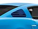 SEC10 Flag Quarter Window Decals; Blue (10-14 Mustang Coupe)