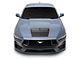 SEC10 Forward Hood Decal; Carbon Red (2024 Mustang GT, Dark Horse)