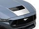 SEC10 Forward Hood Decal; Silver (2024 Mustang GT, Dark Horse)