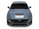 SEC10 Forward Hood Decal; Silver (2024 Mustang GT, Dark Horse)