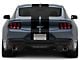 SEC10 Lemans Stripes; Gloss Black; 8-Inch (2024 Mustang)