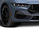 SEC10 Lower Bumper Accent Decal; Matte Black (2024 Mustang, Excluding Dark Horse)