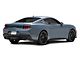 SEC10 Perforated Distressed Flag Quarter Window Decal (24-25 Mustang Fastback)