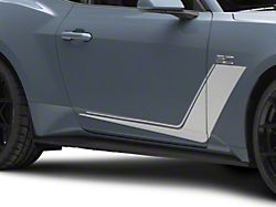 SEC10 Side Stripes wih Pin Stripe; Silver (24-25 Mustang)