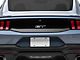 SEC10 Upper and Lower Decklid Panel Decal; Gloss Black (24-25 Mustang)