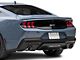 SEC10 Upper and Lower Decklid Panel Decal; Gloss Black (24-25 Mustang)