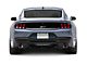 SEC10 Upper and Lower Decklid Panel Decal; Gloss Black (24-25 Mustang)