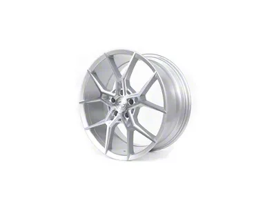 Select Precision Alloys Alpine Gloss Silver Brushed Wheel; 20x9; 38mm Offset (05-09 Mustang)