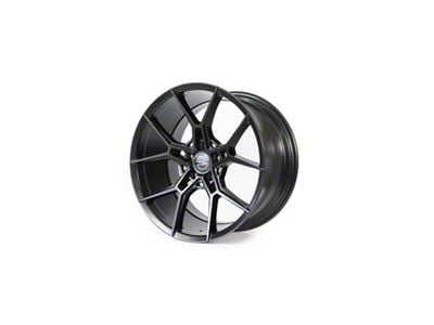 Select Precision Alloys Alpine Satin Black Wheel; Rear Only; 20x10.5; 38mm Offset (05-09 Mustang)