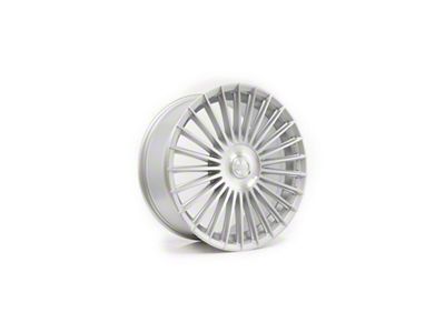 Select Precision Alloys Bristol Gloss Silver Machined Wheel; 20x9; 20mm Offset (05-09 Mustang)