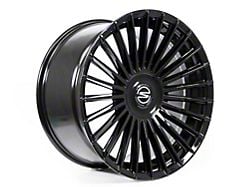 Select Precision Alloys Bristol Glossy Black Wheel; 20x9; 20mm Offset (05-09 Mustang)