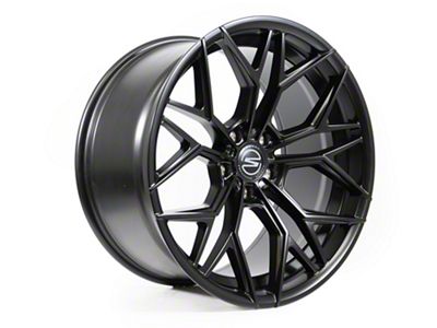 Select Precision Alloys Syndicate Satin Black Wheel; 20x9; 38mm Offset (05-09 Mustang)