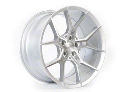 Select Precision Alloys Alpine Gloss Silver Brushed Wheel; 20x9; 20mm Offset (10-15 Camaro, Excluding ZL1)