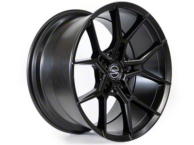 Select Precision Alloys Alpine Satin Black Wheel; 20x9; 38mm Offset (10-15 Camaro, Excluding ZL1)