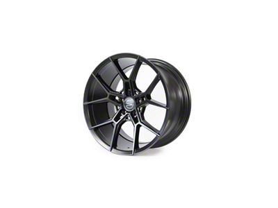 Select Precision Alloys Alpine Satin Black Wheel; Rear Only; 20x10.5; 38mm Offset (10-15 Camaro, Excluding ZL1)