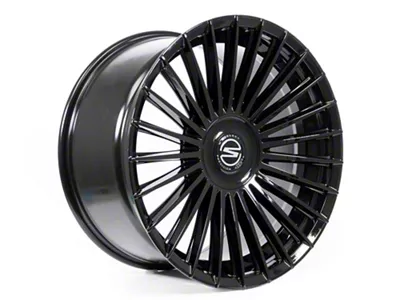 Select Precision Alloys Bristol Glossy Black Wheel; 20x9; 38mm Offset (10-15 Camaro, Excluding ZL1)