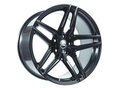 Select Precision Alloys Shadow Satin Black Wheel; 20x9; 20mm Offset (10-15 Camaro, Excluding ZL1)