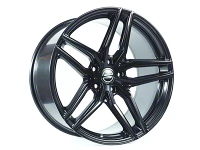 Select Precision Alloys Shadow Satin Black Wheel; 20x9; 38mm Offset (10-15 Camaro, Excluding ZL1)