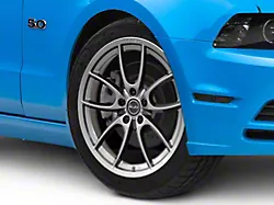 Carroll Shelby Wheels CS5 Gunmetal Wheel; 19x9.5; 34mm Offset (10-14 Mustang)