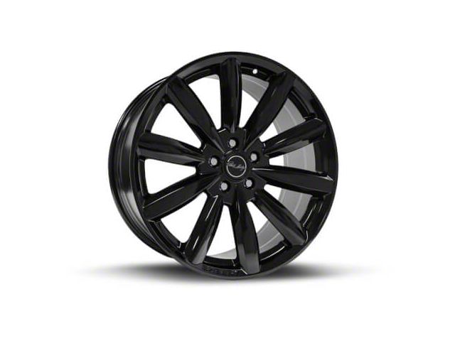 Carroll Shelby Wheels CS80 Gloss Black Wheel; Rear Only; 20x11 (10-14 Mustang)