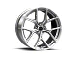 Carroll Shelby Wheels CS3 Chrome Powder Wheel; Rear Only; 20x11; 50mm Offset (15-23 Mustang GT, EcoBoost, V6)